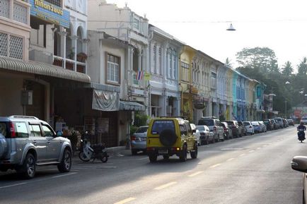Phuket Town - a történelmi központjában, a sziget