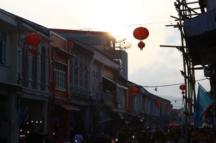 Phuket Town - a történelmi központjában, a sziget