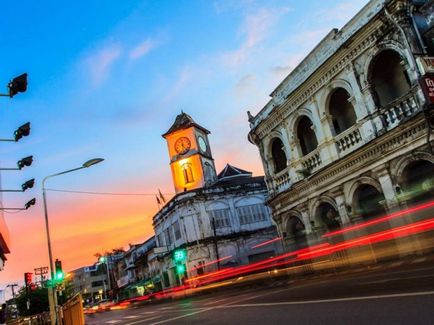 Orașul Phuket este cel mai important oraș din Phuket