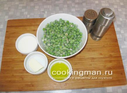 Пюре із зеленого горошку - кулінарія для чоловіків