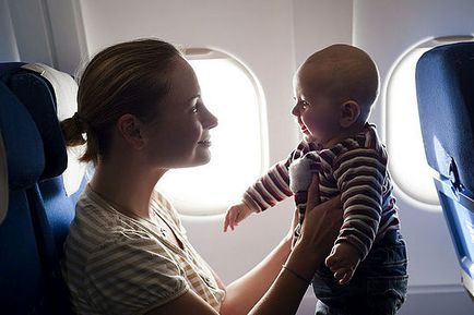 Copil în avion cum să se îmbrace - echipament și bagaje - sfaturi pentru călător