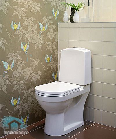 Repararea toaletei în panouri materiale de casa pentru decorarea pereților și pardoselilor - o sarcină ușoară
