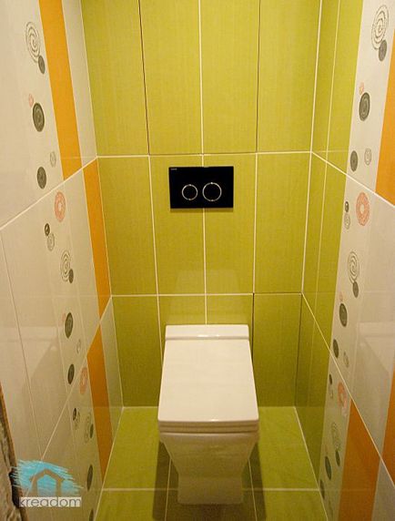 Ремонт туалету в панельному будинку матеріали для оздоблення стін і підлоги - легка справа