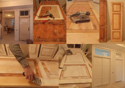 Реставрація дерев'яних дверей - інструменти, матеріали, послідовність