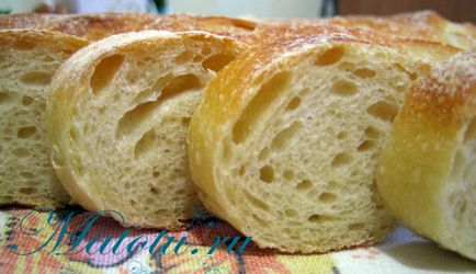 Francia baguette recept - főzés receptek lépésről lépésre fotók