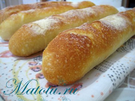 Francia baguette recept - főzés receptek lépésről lépésre fotók