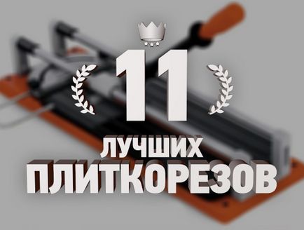 Рейтинг 11 кращих плиткорезов - топ 11