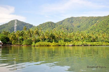 A halászati falu Bang Bao szigetén Koh Chang (halászat) A halászati falu Bang Bao Koh Chang