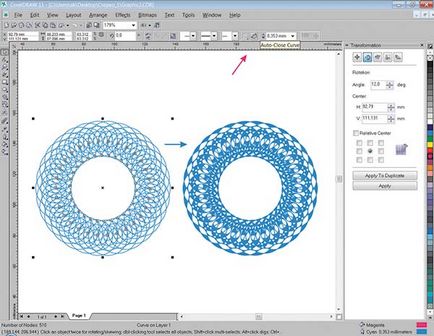 Малюємо фонові візерунки в coreldraw