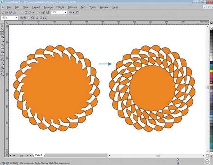 Малюємо фонові візерунки в coreldraw