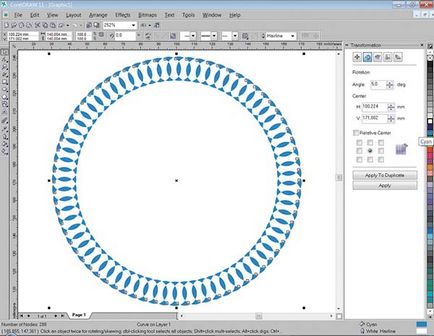 Desenează modele de fundal în coreldraw