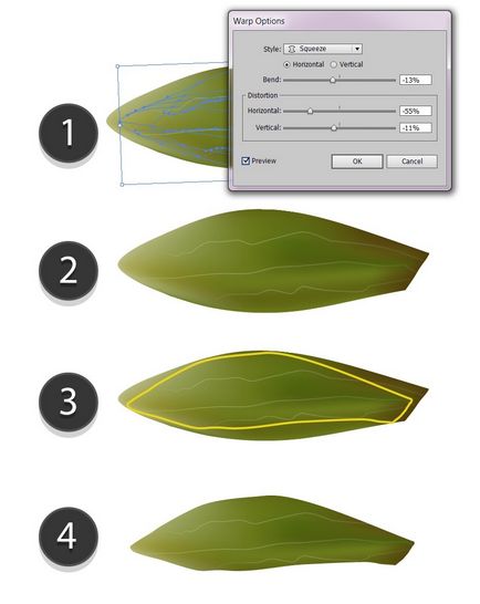 Равенство в Adobe Illustrator, използвайки меша ягоди в спрей на мляко