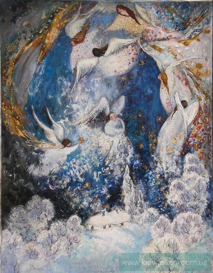 Karácsonyi angyal felhívja pKa (festékek) Christmas Angel felhívja pka