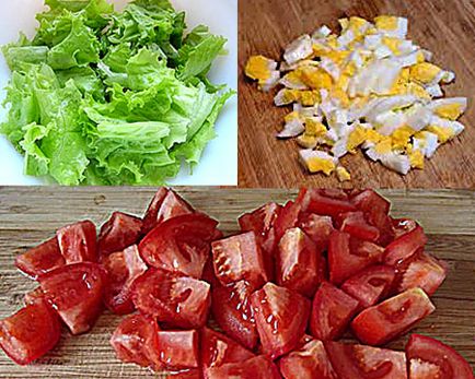 Cézár saláta csirkével recept lépésről lépésre fotók