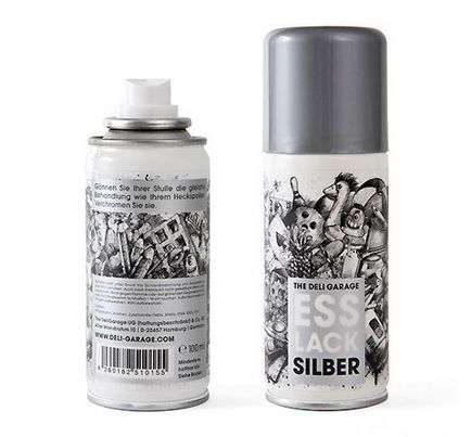 Срібляста фарба покриття срібло металік, в балончиках, для металу, відео та фото