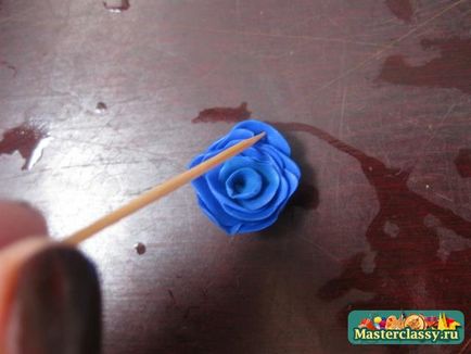 Сережки і кільце - троянди - з полімерної глини