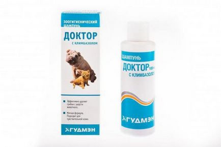 Șampon pentru folosirea medicului de către câini și efectele secundare