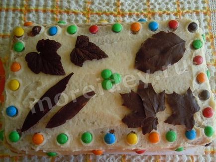 Frunze de ciocolată, idei mai creative pentru copii