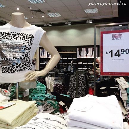 Шопінг в Анталії торговий центр діпо, огляд цін 2015 року, подорожі з Іриною ярої
