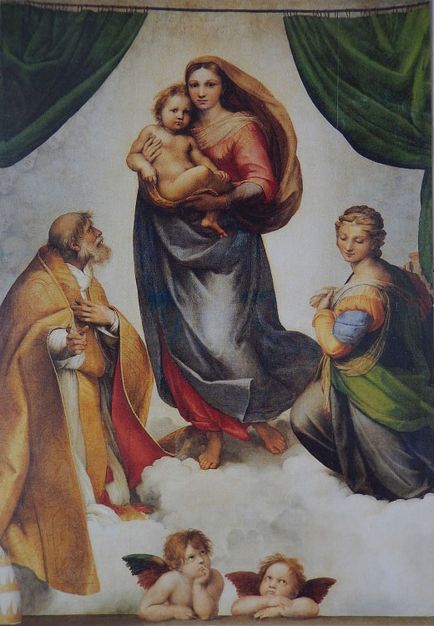Sistina Madonna Raphael povestea picturii și a magiei percepției