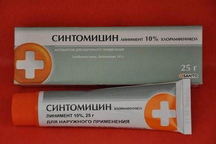 Синтоміцинова мазь від прищів показання до застосування та правила лікування