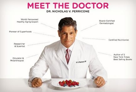 Система омолодження доктора Перрікона і його програма прийому витаминок