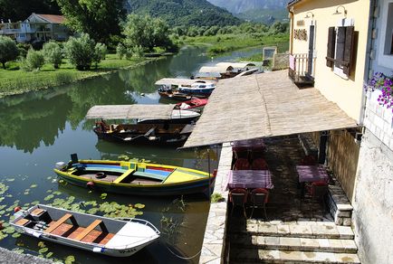 Skadar Lake - rute din Muntenegru pe