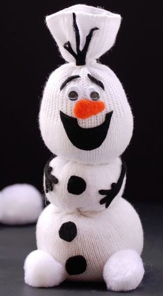 Сніговик Олаф як, з чого зробити ялинкову іграшку своїми руками до нг