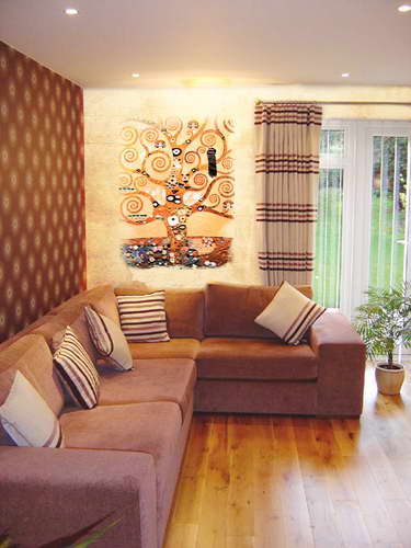 Frescele moderne pentru pereți și plafoane, case preferate