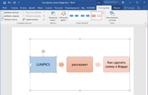 Створення схему в програмі word (ворд) створення, зміна, угруповання