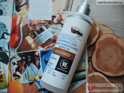 Spray de conditionare urtekram nuca de cocos lasa in spray-conditioner organic - 