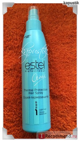 Спрей-термозахист для волосся estel thermal protection hair spray - «-ефект брудного волосся