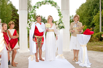 Forgatókönyv esküvő a görög stílusban (régies) esküvői forgatókönyv és forgatókönyvek és versenyek esküvő