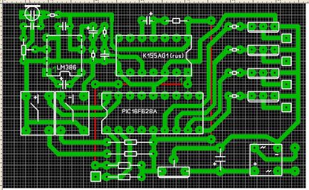 Afișare luminoasă pe microcontroler