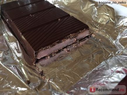 Темний шоколад bohme з черносмородиновое начинкою (62%) - «темний шоколад з ніжною начинкою»,