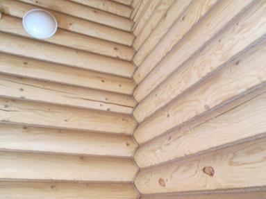 Технологія обробки зрубу дерев'яного будинку джутовим канатом