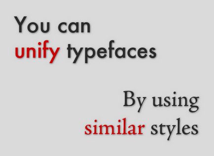 Типографіка принципи комбінування шрифтів