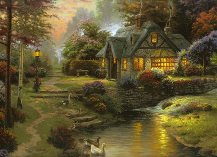 Picturile de kinkade Thomas și o biografie uimitoare