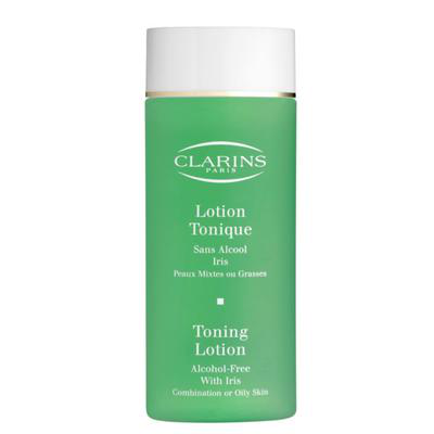 Тонізуючий лосьйон для особи з ірисом toning lotion with iris від clarins - відгуки, фото і ціна