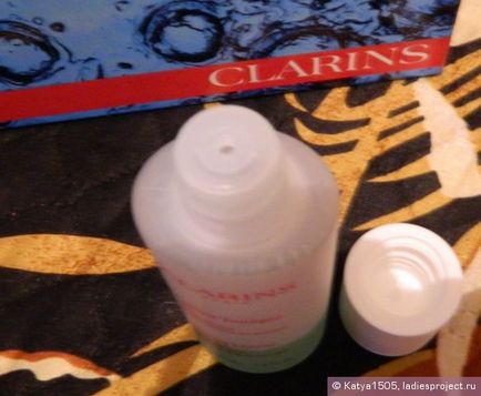 Тонізуючий лосьйон для особи з ірисом toning lotion with iris від clarins - відгуки, фото і ціна