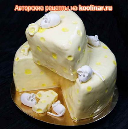 Торт мишки в сирре - прості рецепти