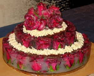 Торт скляне весілля рецепт з фотографіями