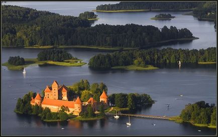 Тракайський замок в Литві місто Тракай - години роботи, адресу, ціна квитків, офіційний сайт,