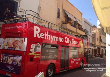 Szállítás Kréta buszok, autókölcsönzés, taxi és egyéb cikkek