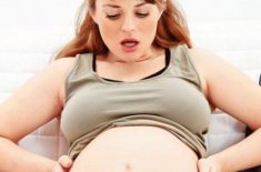 Luptele de antrenament în timpul sarcinii - încălzire pentru burtă