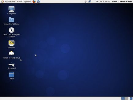 Установка centos 6