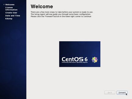 Установка centos 6