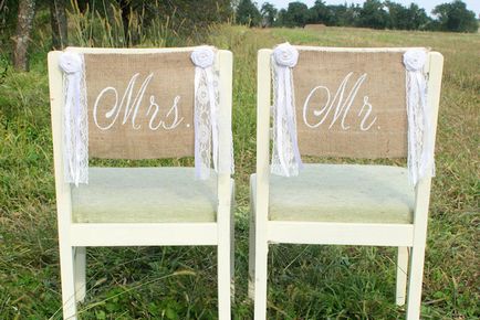 Варіанти використання мішковини на весіллі з рубрики тематичні весілля - свадьбаліст все про