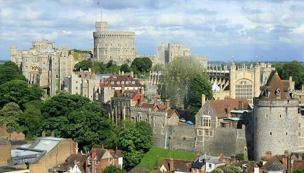 Windsor Castle, a kastély Angliában (vár) Windsor Castle, Anglia Palace
