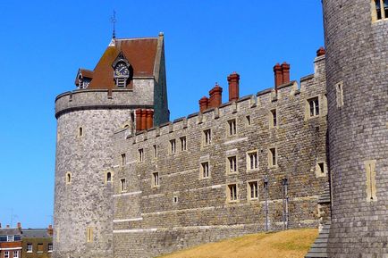 Descrierea istoriei Castelului Windsor, poza